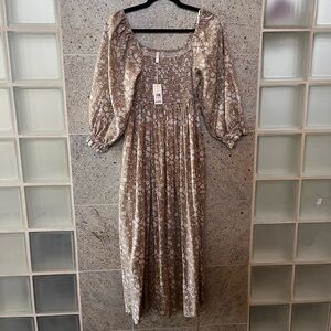 NWT Rylee & Cru Floral Midi Dress